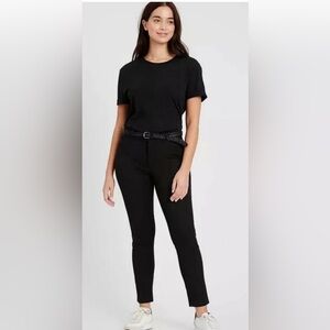 Banana Republic Sloan Curvy Fit Womens Crop Dress Pants Size 10 Stretch Mid-Rise